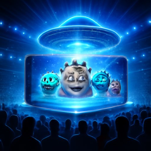 kx8 Reactoonz কার্টুন থিম স্ক্রিন